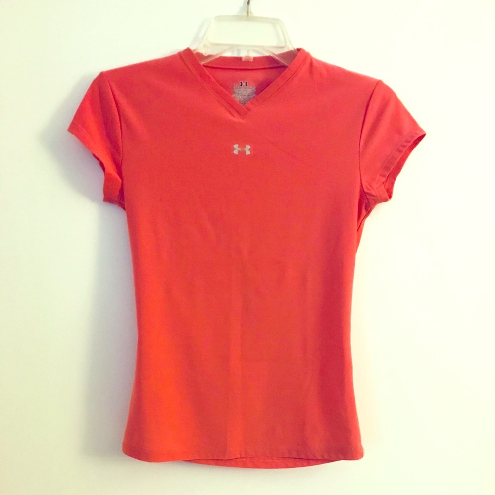 🚴‍♀️UNDER ARMOUR V-Neck Short-Sleeve Shirt